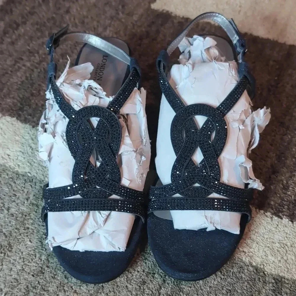 London Fog Meadow Dress Sandals